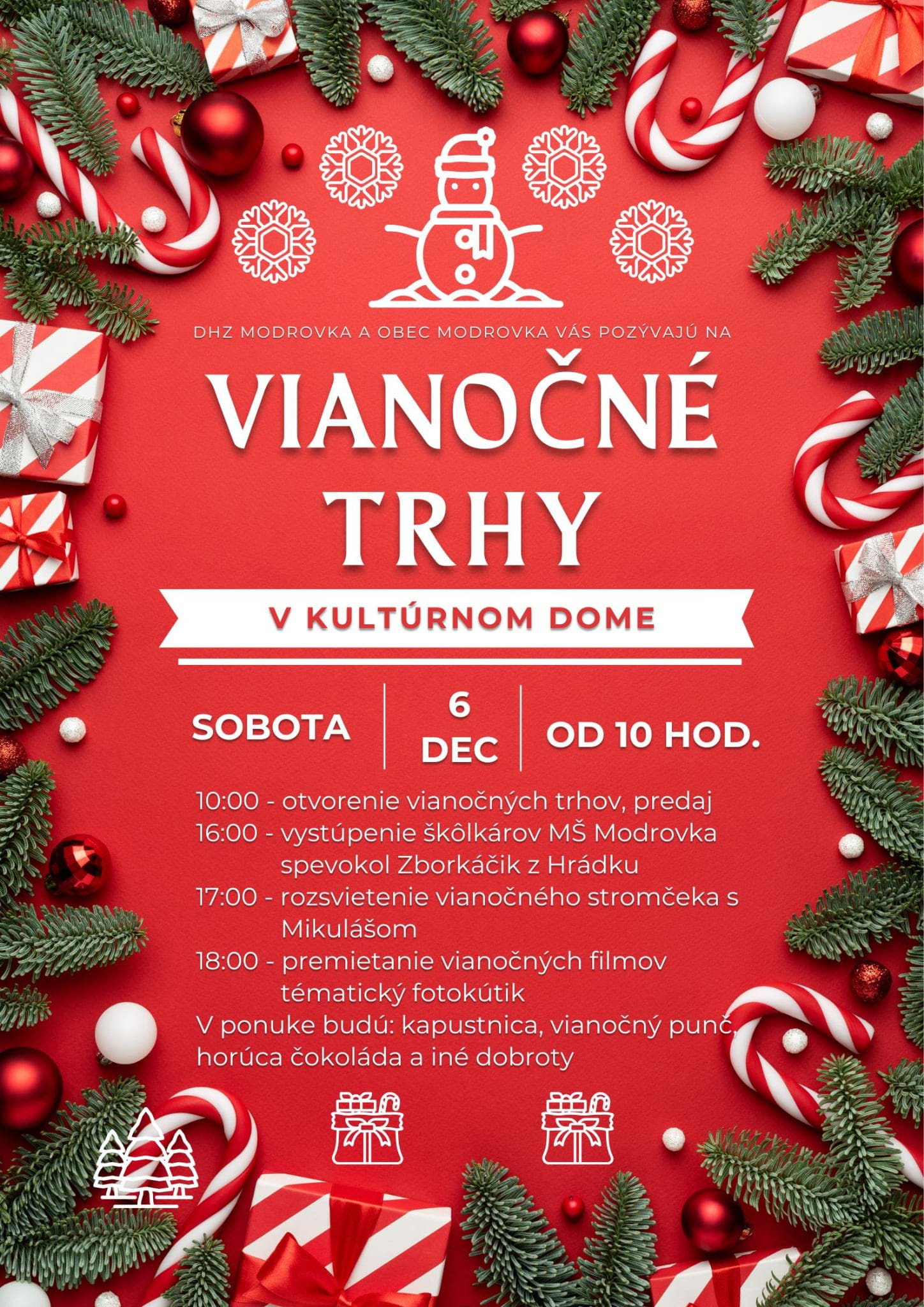 Vianocne trhy 2025